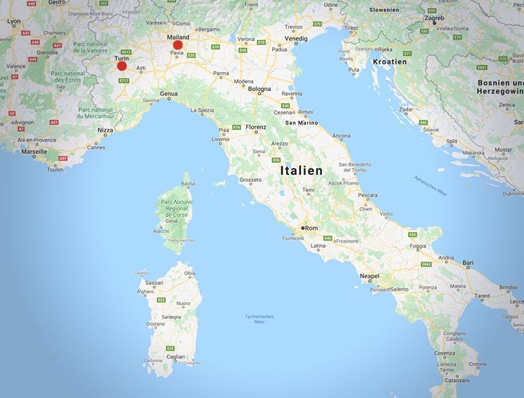 Map of Italy_